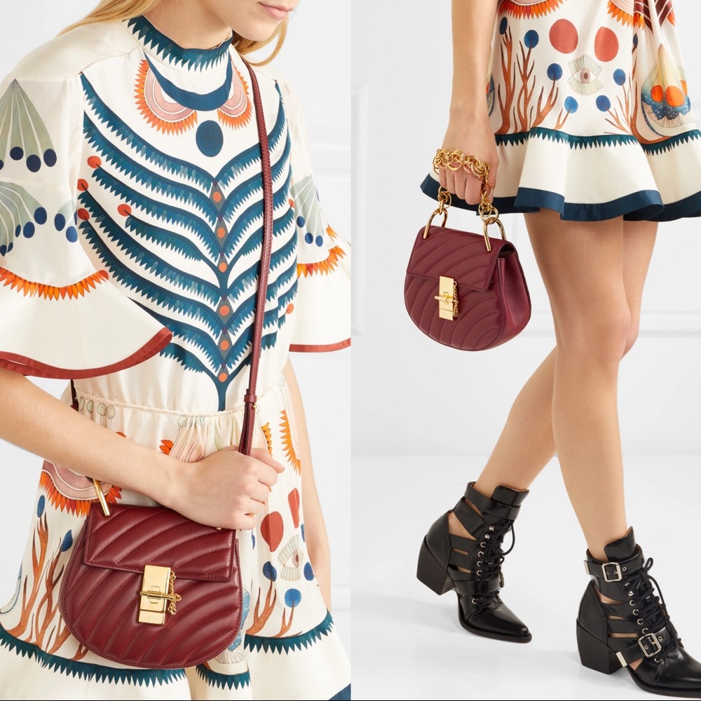 CHLOÉ Drew Bijou quilted leather shoulder bag